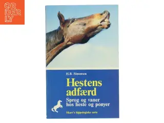 Hestens adfærd af H. B. Simonsen (Bog)