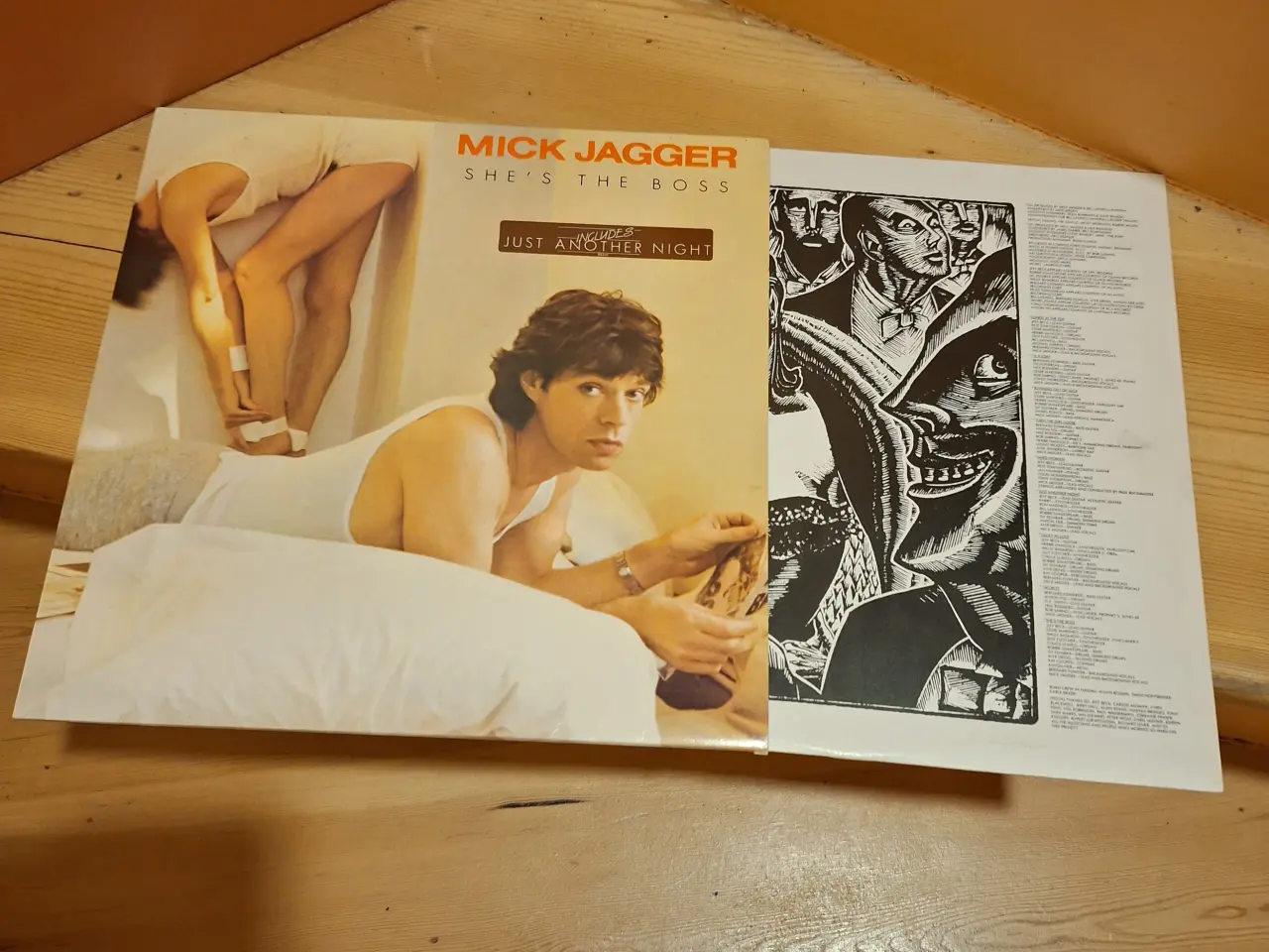 Billede 3 - LP med Mick Jagger: SHE'S THE BOSS
