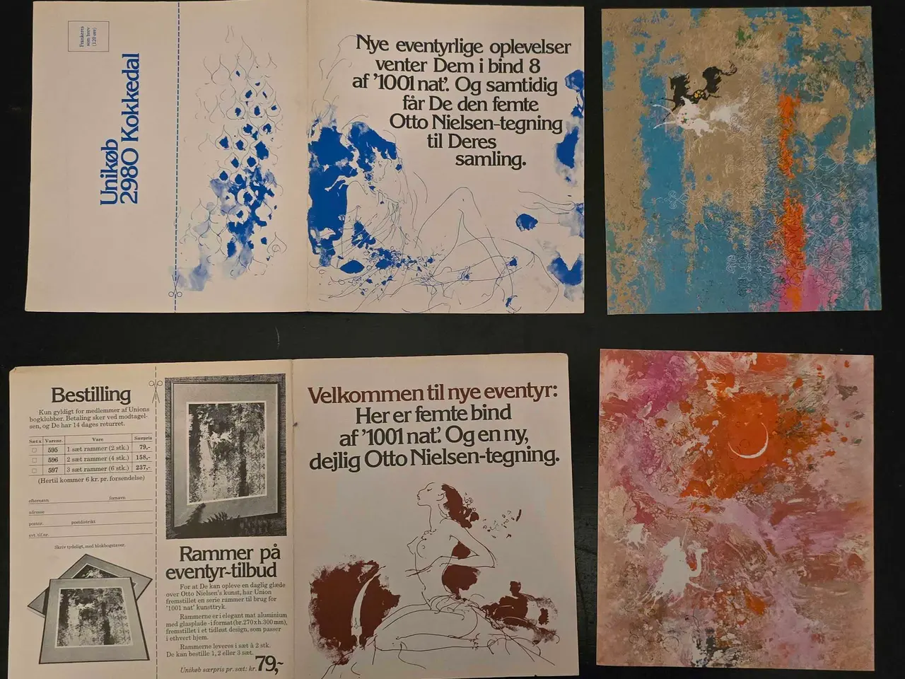 Billede 2 - "1001 nat" illustrationer af Otto Nielsen 