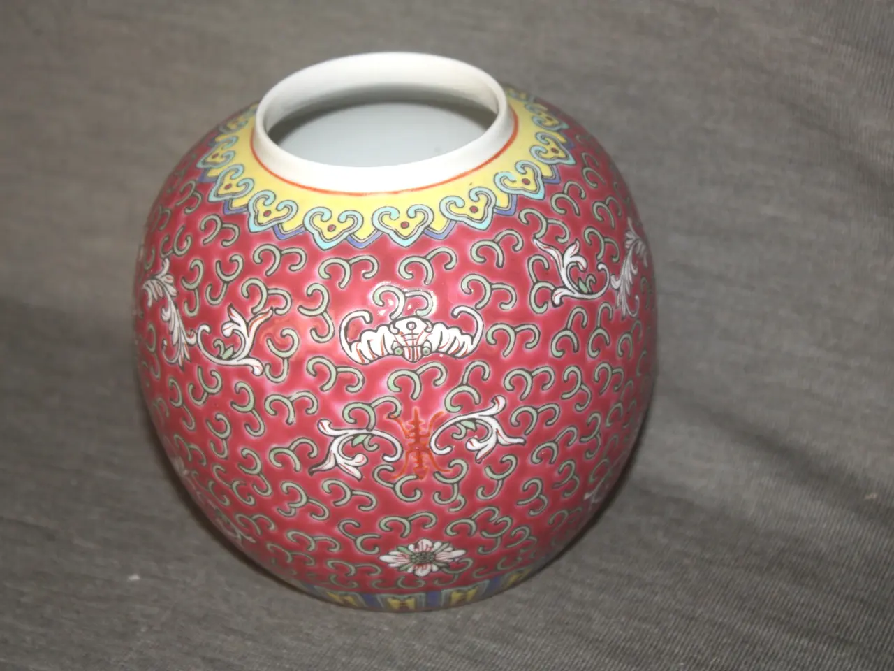 Billede 2 - Vase / krukke fra Kina 12,5 cm
