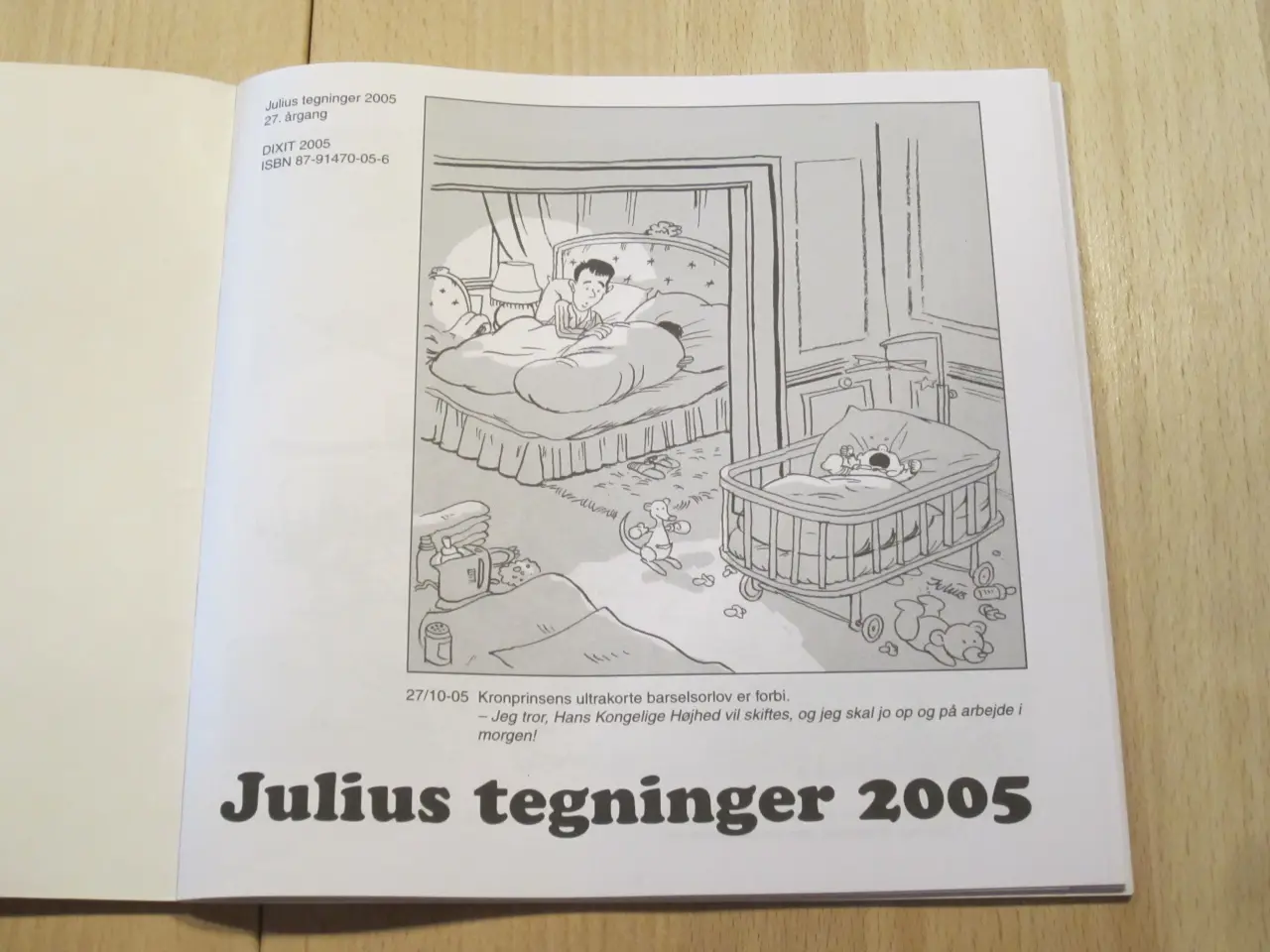 Billede 3 - Bog - Julius 2005 - fine sjove tegninger