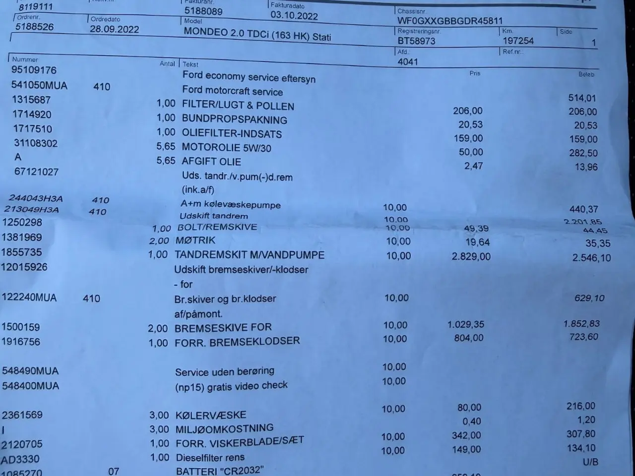 Billede 21 - Ford Mondeo 2,0 TDCi 163 Titanium