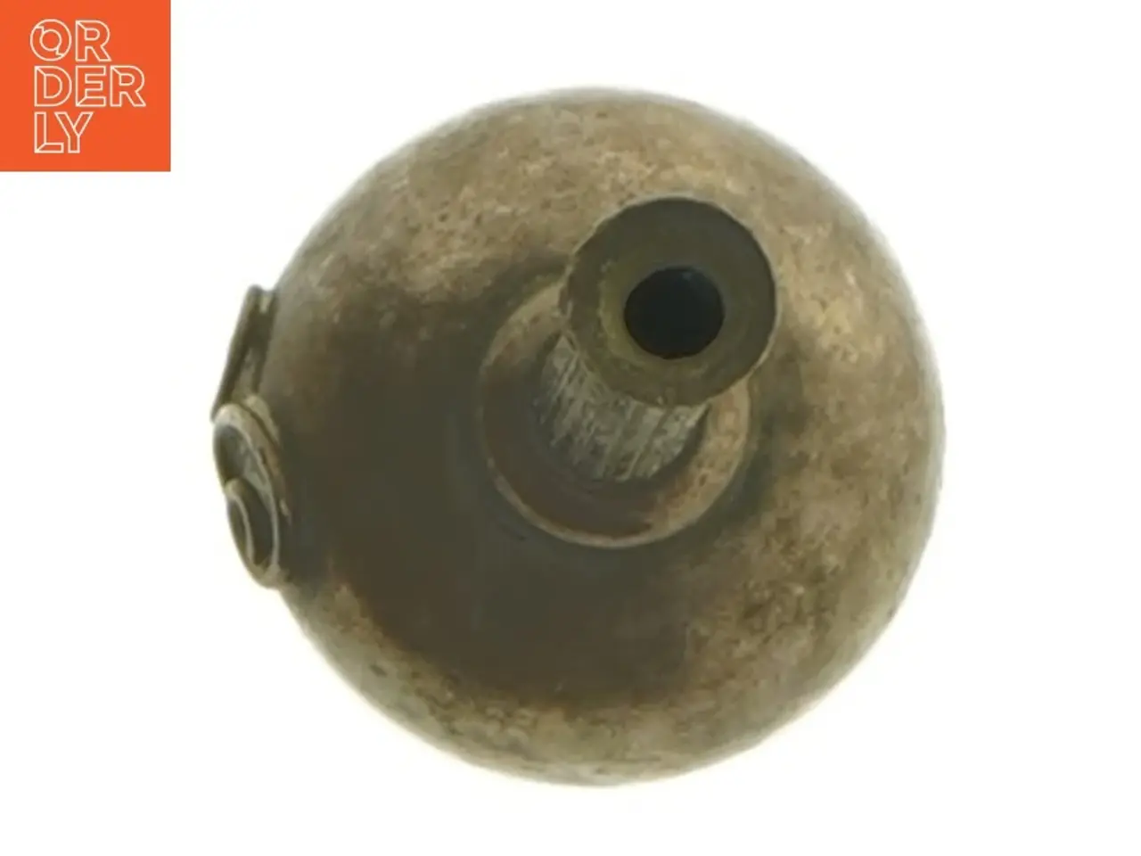 Billede 6 - Gammel vase af messing (str. 12 cm)