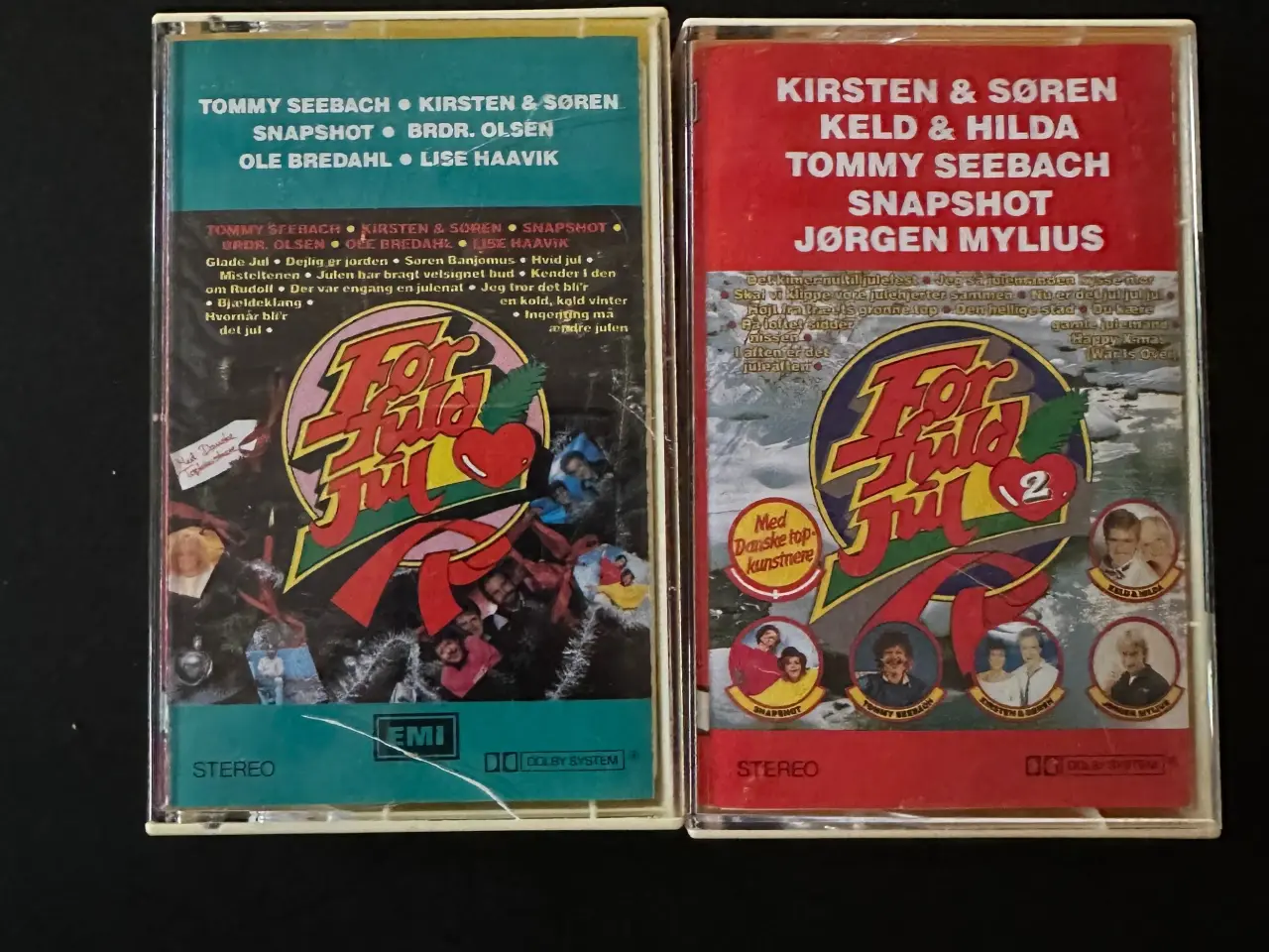 Billede 1 - Retro kassettebånd med julemusik