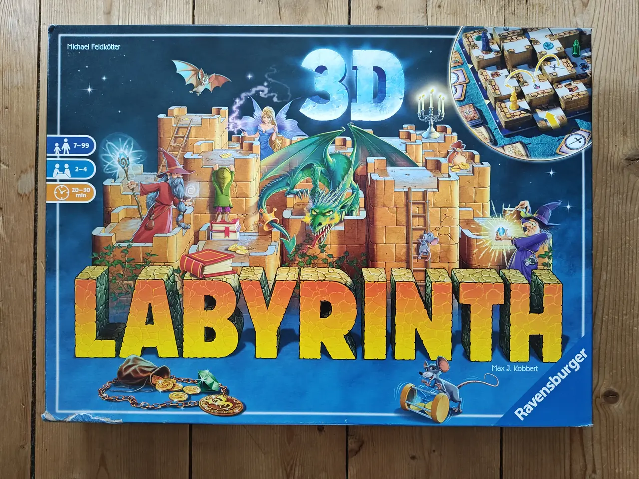 Billede 1 - 3D Labyrinth Brætspil