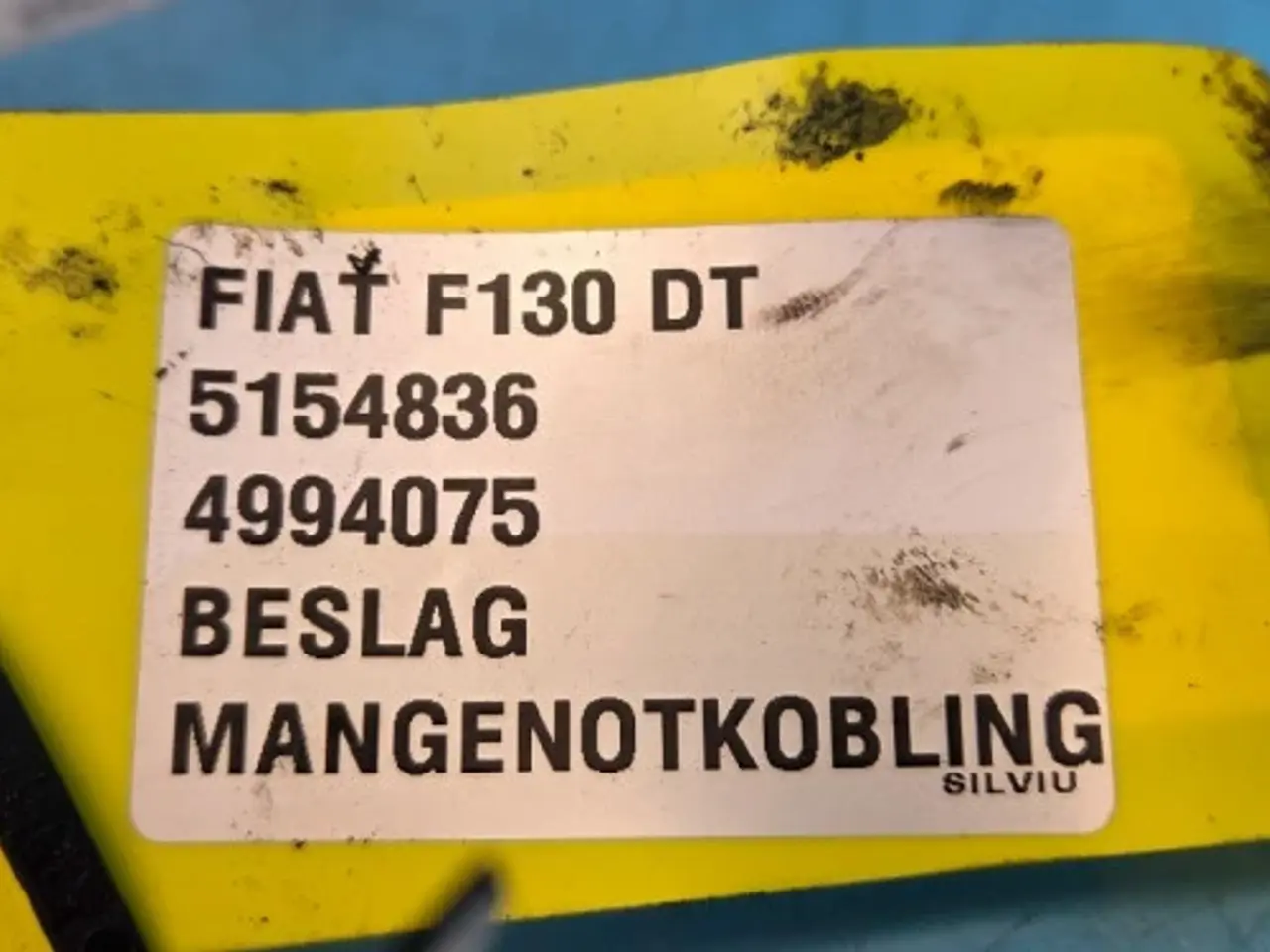 Billede 12 - Fiat F130DT Beslag Kobling 4994075