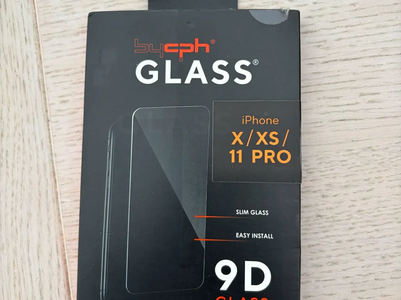 Billede 1 - Apple iPhone X/XS/11 Pro beskyttelsesglas 9D