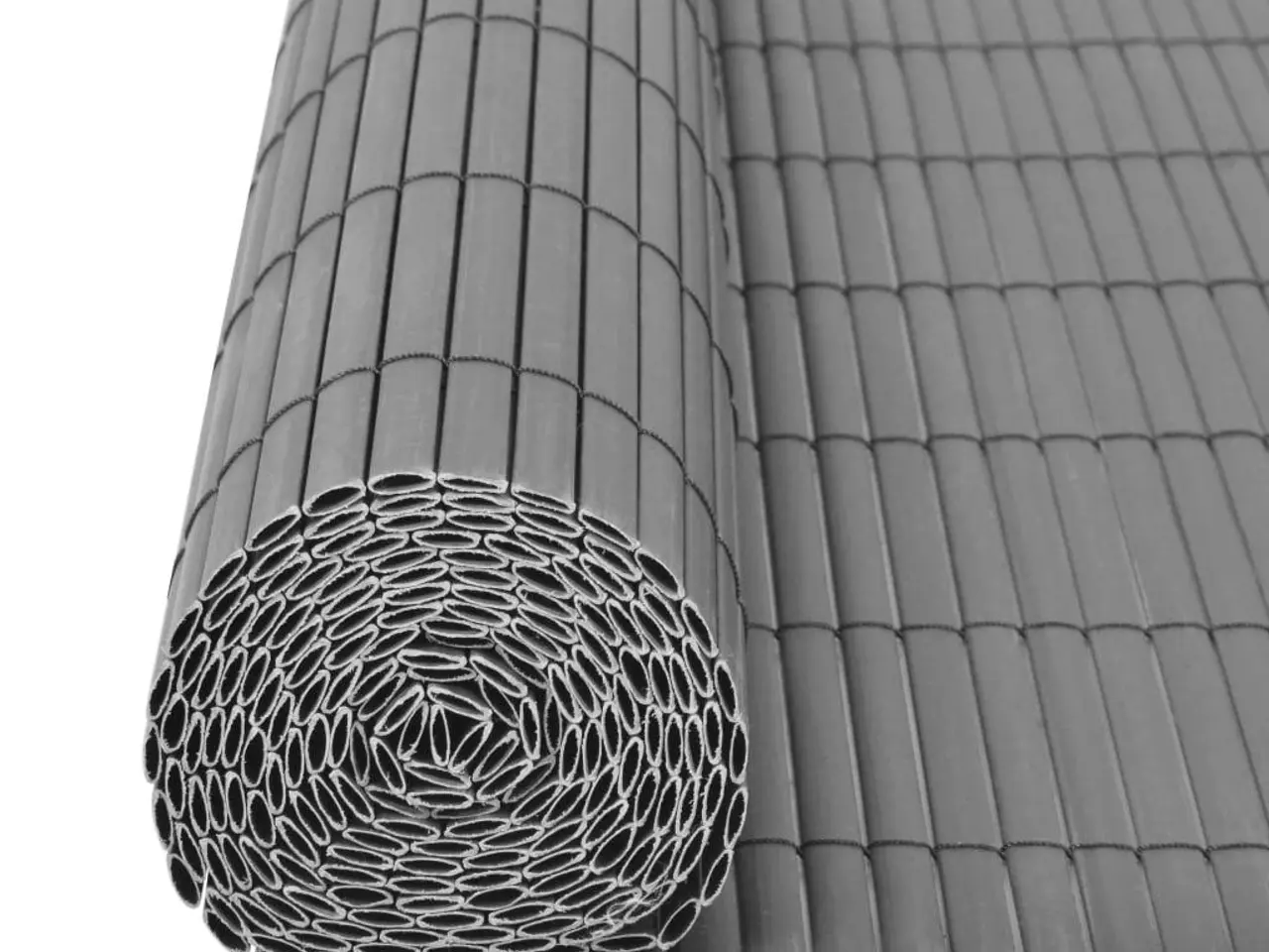 Billede 5 - Dobbeltsidet havehegn i PVC 90 x 500 cm - grå