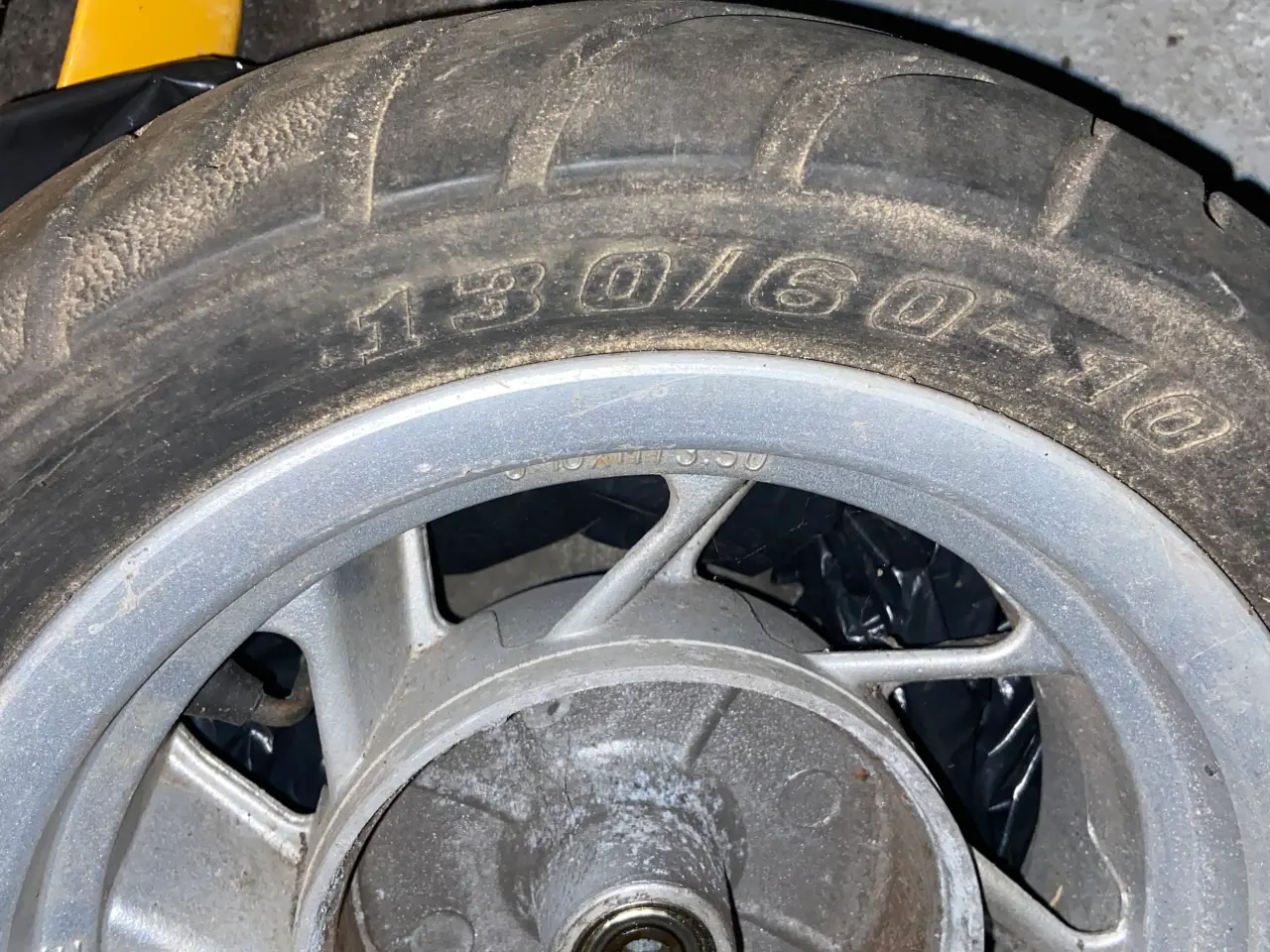 Billede 1 - 10” og 12” Dæk og fælg til scooter