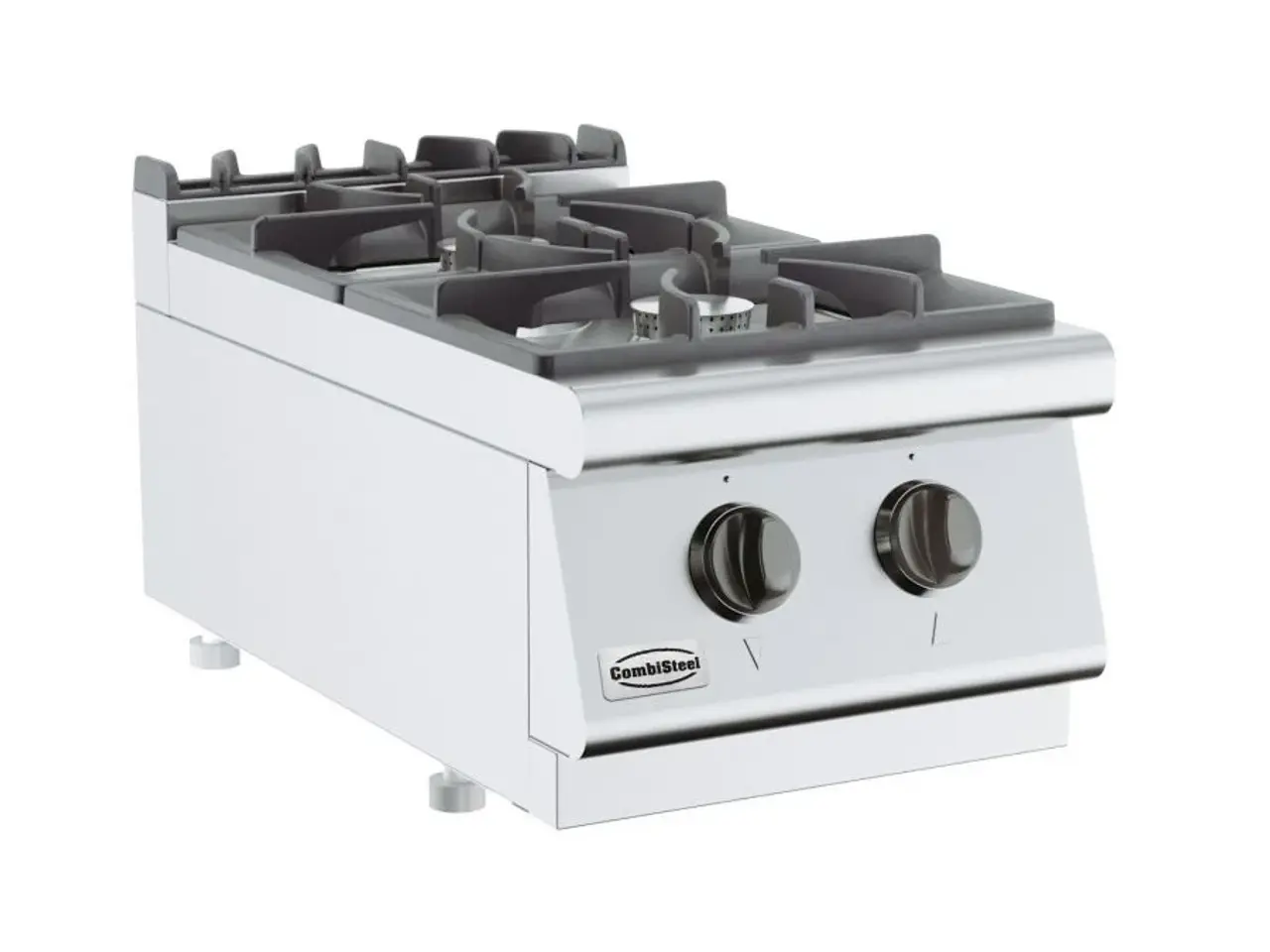 Billede 1 - Industri Gaskomfur 2 blus (2x 6,5 kW) – Bordmodel
