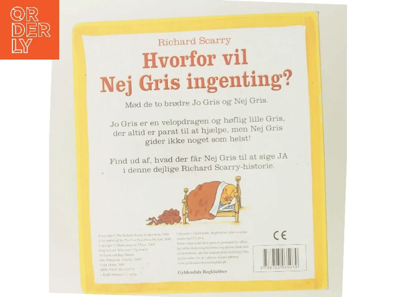 Billede 3 - Hvorfor vil Nej Gris ingenting? af Richard Scarry (Bog)