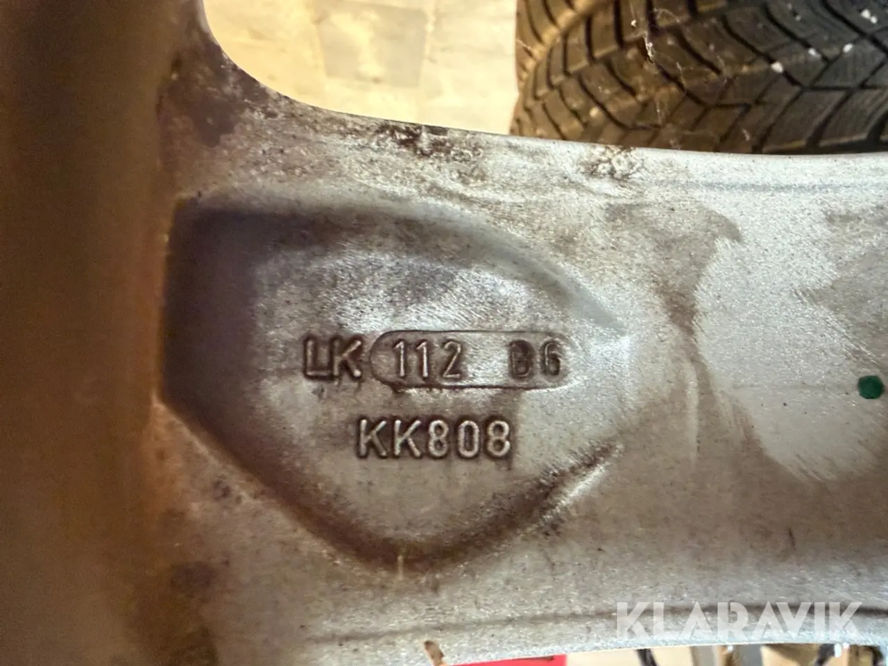 Billede 3 - Alufælge med vinterdæk Goodyear Ultra grip Audi TT - 4 styk