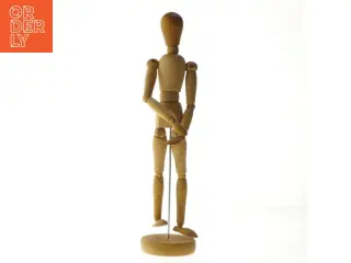 Træ mannequin figur (str. 34 cm)
