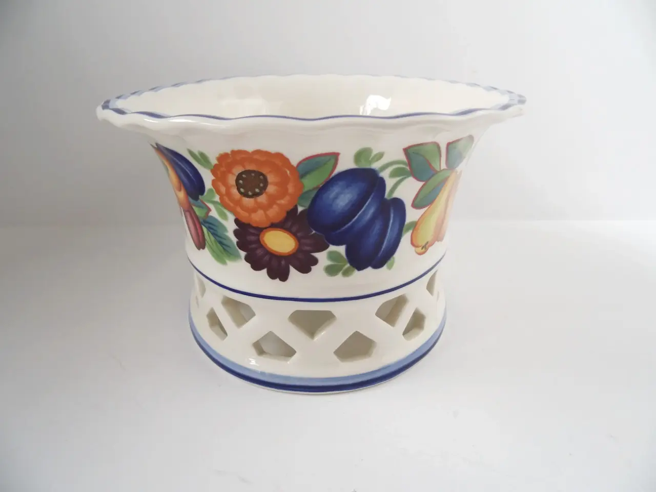 Billede 5 - Royal Copenhagen Golden Summer Frugtkurv