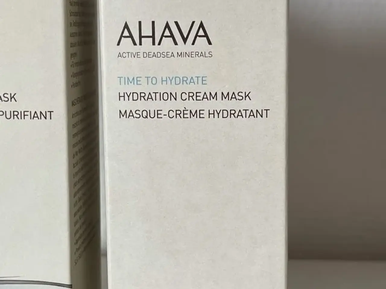 Billede 4 - Nye AHAVA Mask, Peel-off, Mud og Cream mask.