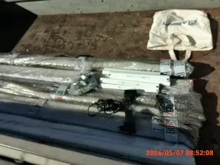 6 hvide el. rullegardiner luxaflex l 180 h 230 