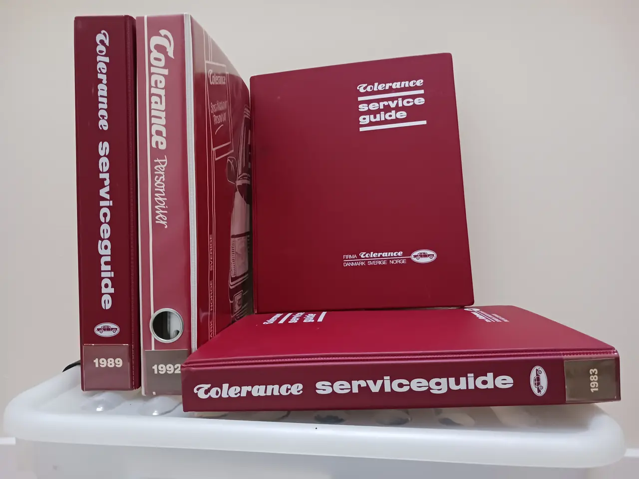 Billede 1 - Serviceguide til person biler