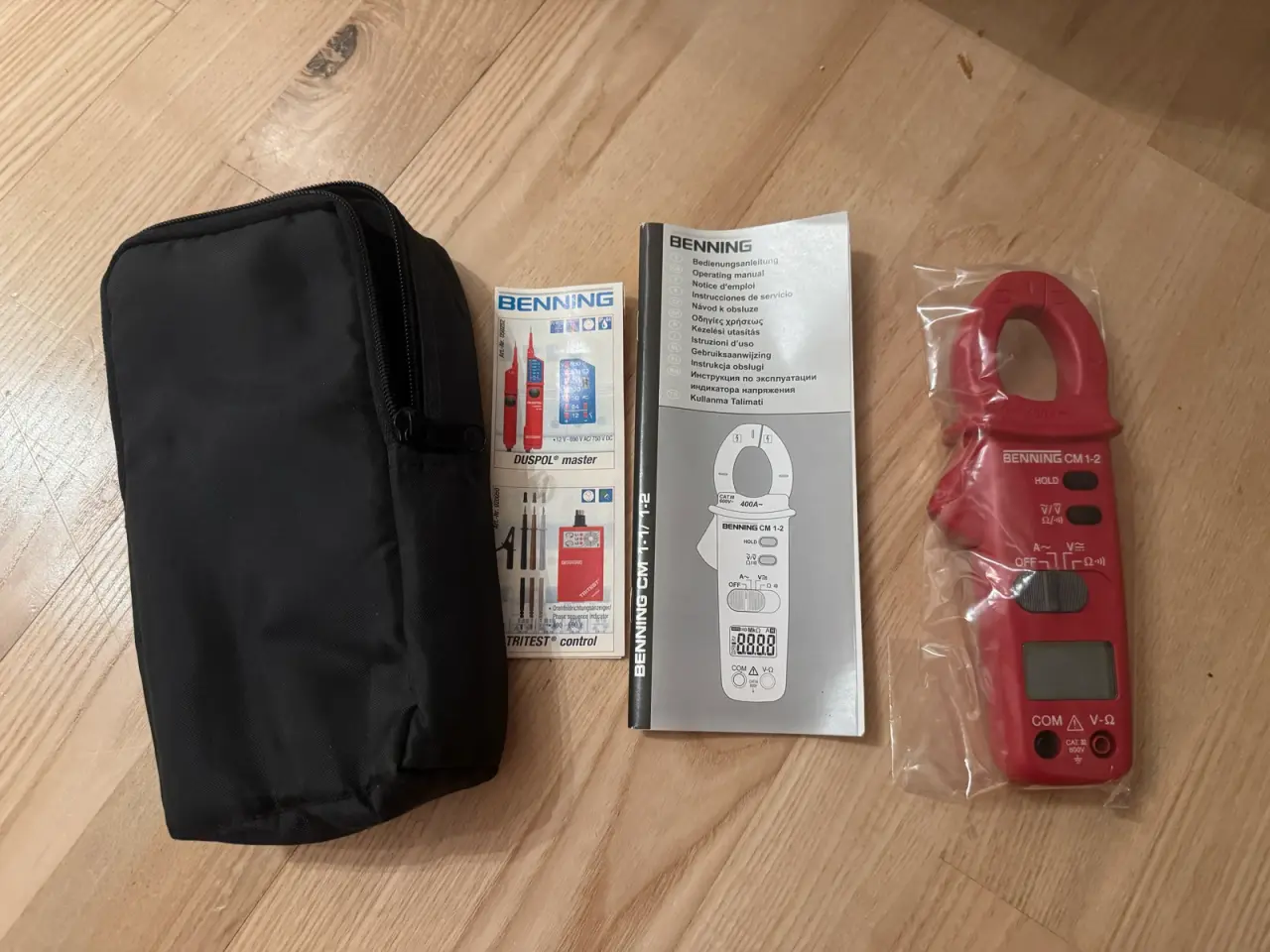 Billede 1 - BENNING CM 1-2 tangamperemeter / multimeter