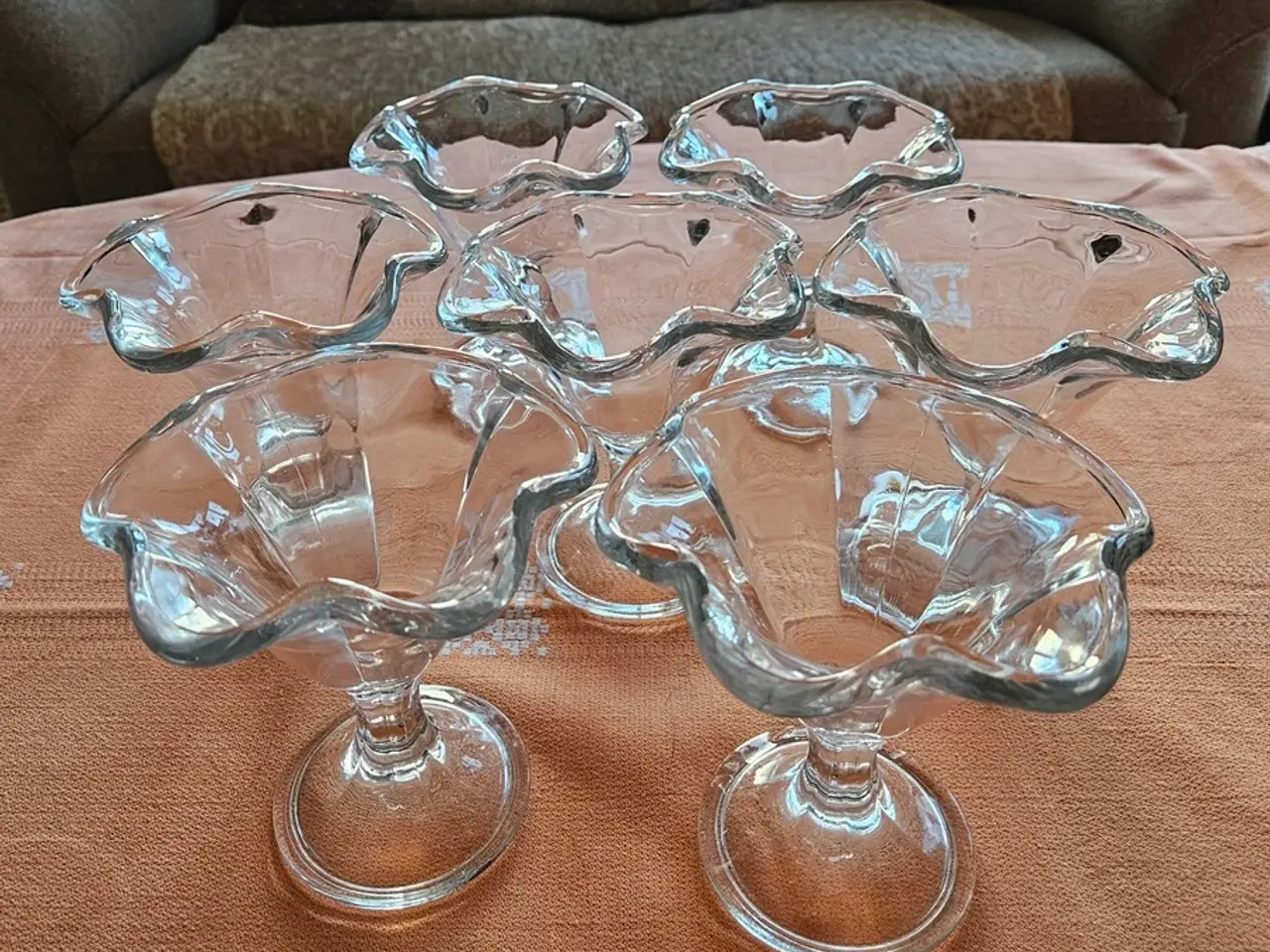 Billede 5 - Dessertglas / rejecocktail glas, 7 stk