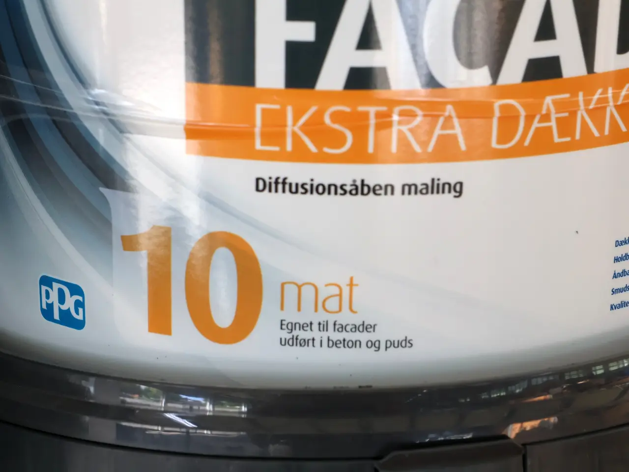 Billede 4 - 6 Stk Dyrup facade ekstra dækkende a 4,5L. 10mat