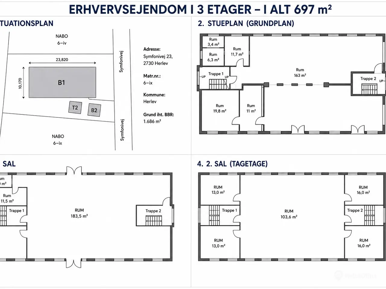 Billede 25 - Lager-. produktions- og erhvervsejendom på 697 m² i Herlev