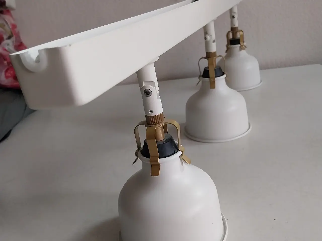 Billede 6 - Ikea Loftlampe med 3 skærme