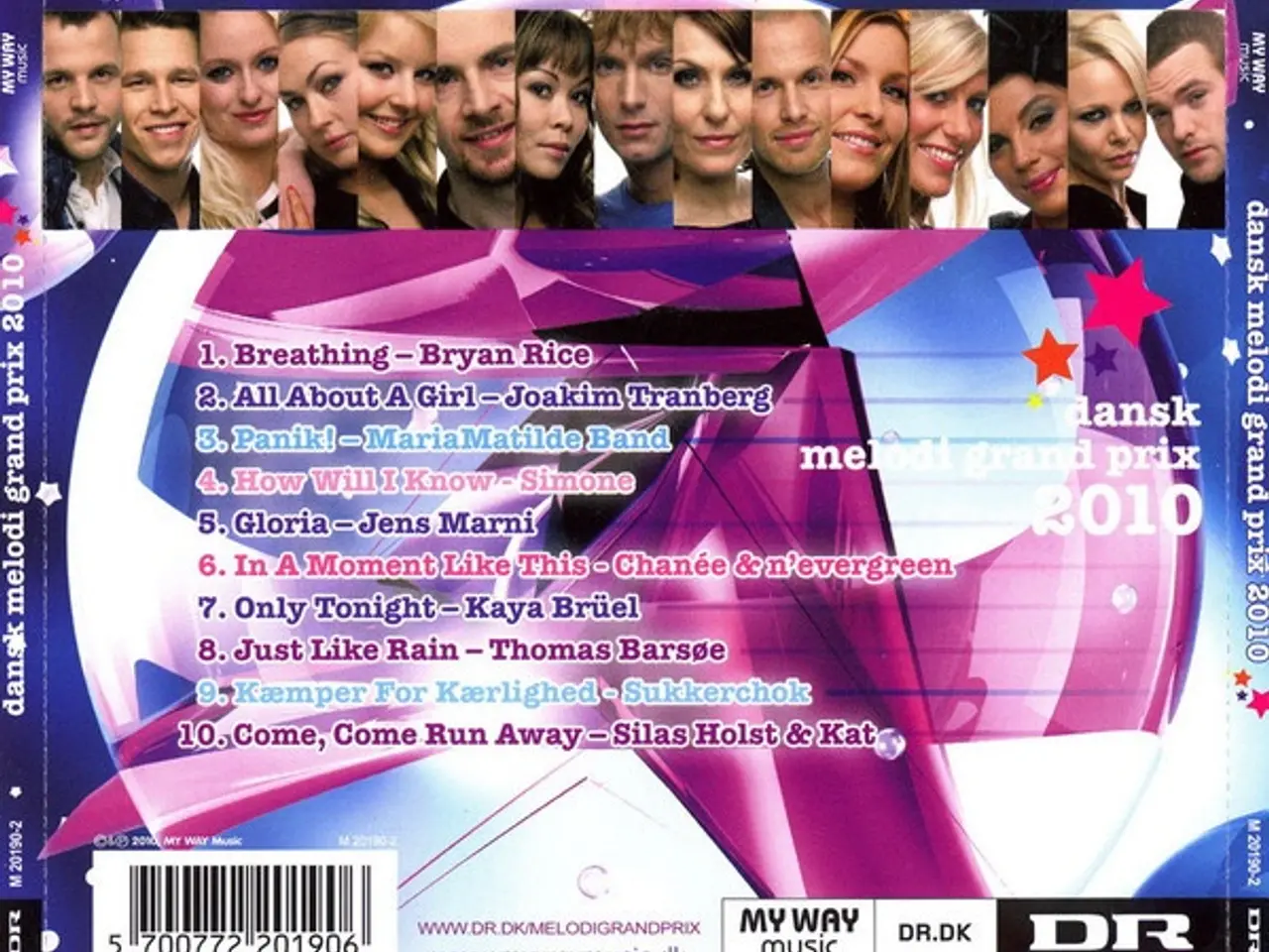 Billede 2 - Diverse kunstnere – Dansk Melodi Grand Prix… – CD