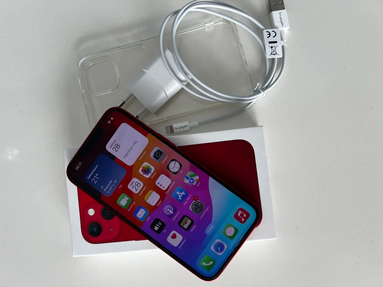 Billede 3 - iphone 13, 128 GB, super stand. med nyt batteri