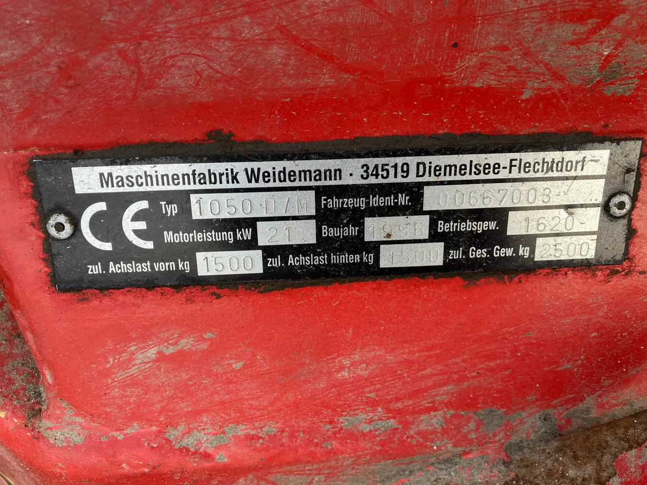 Billede 6 - Weidemann 1050
