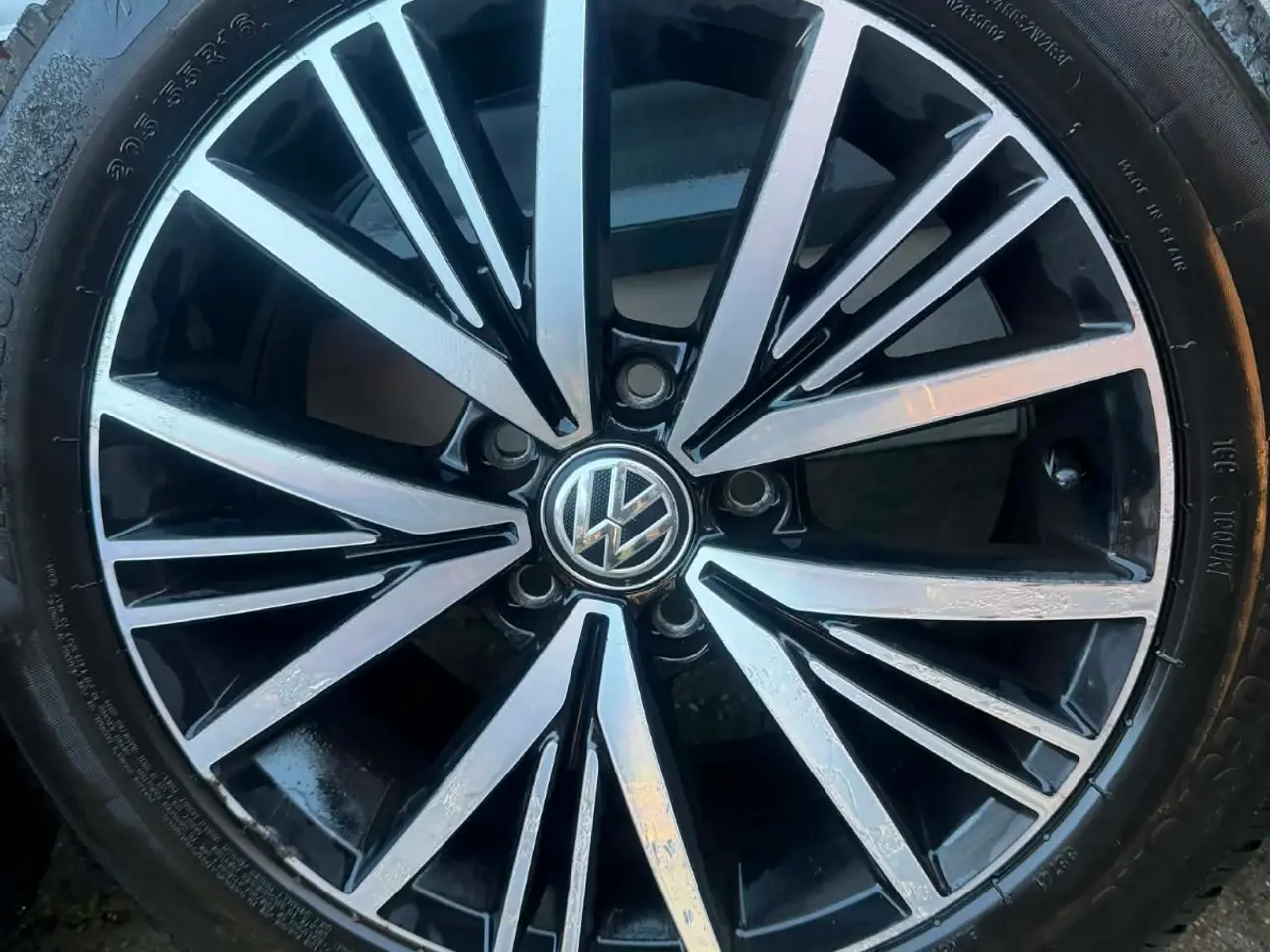 Billede 9 - Vw vinterdæk med Alufælge