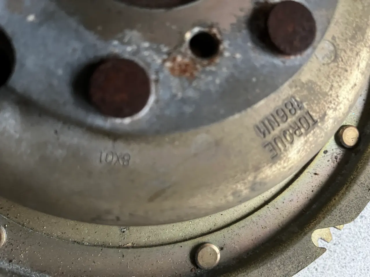 Billede 4 - Svinghjul til Yamaha 100hk år 2000