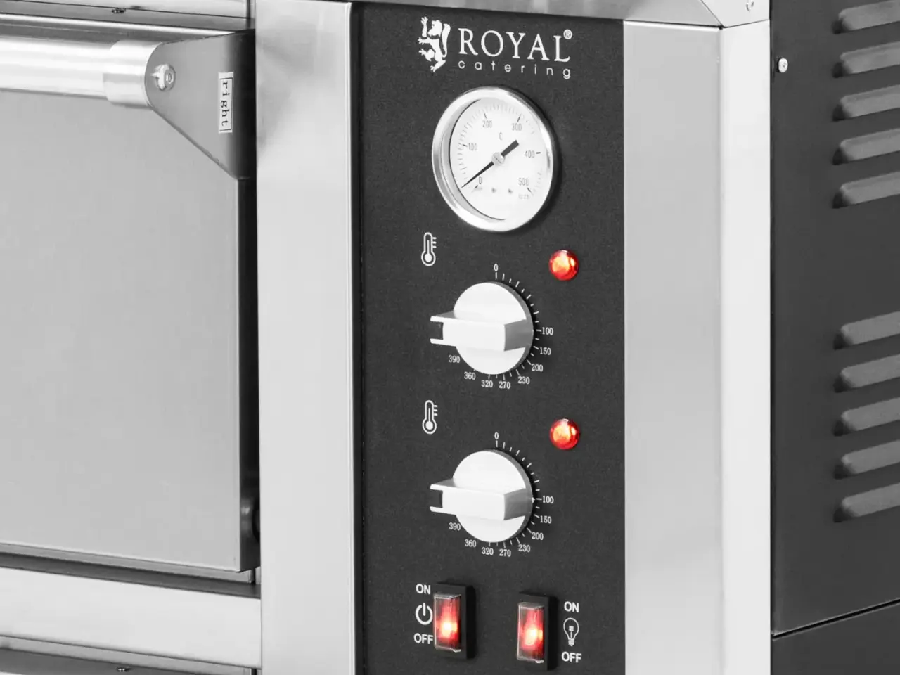 Billede 2 - Elektrisk Pizzaovn 2 x 6 Ø33 cm – 400 V