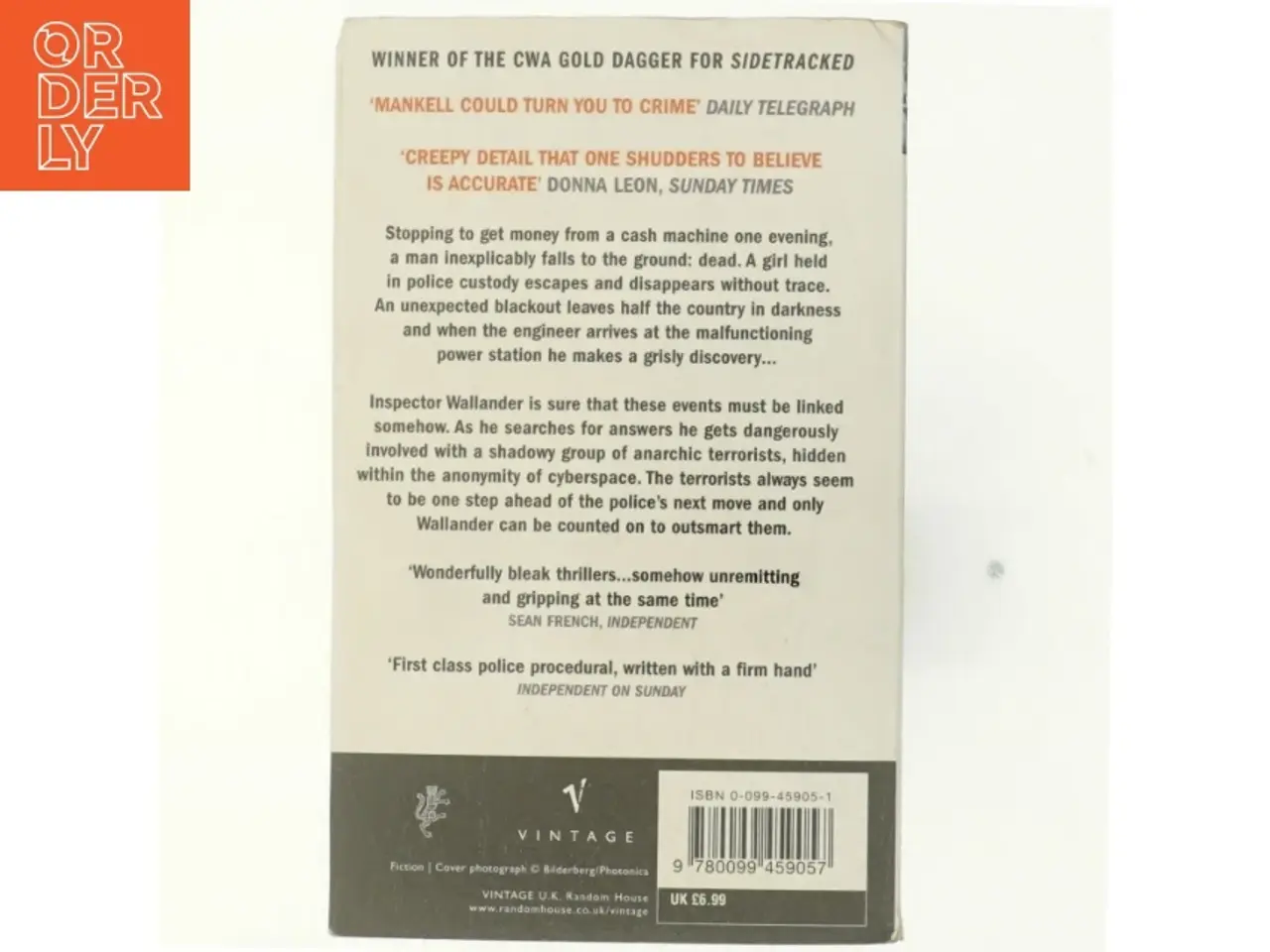 Billede 3 - Firewall af Henning Mankell (Bog)