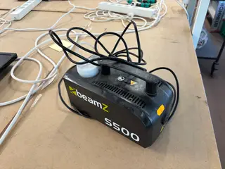 Røgmaskine BEAMZ S500 uden strømstik
