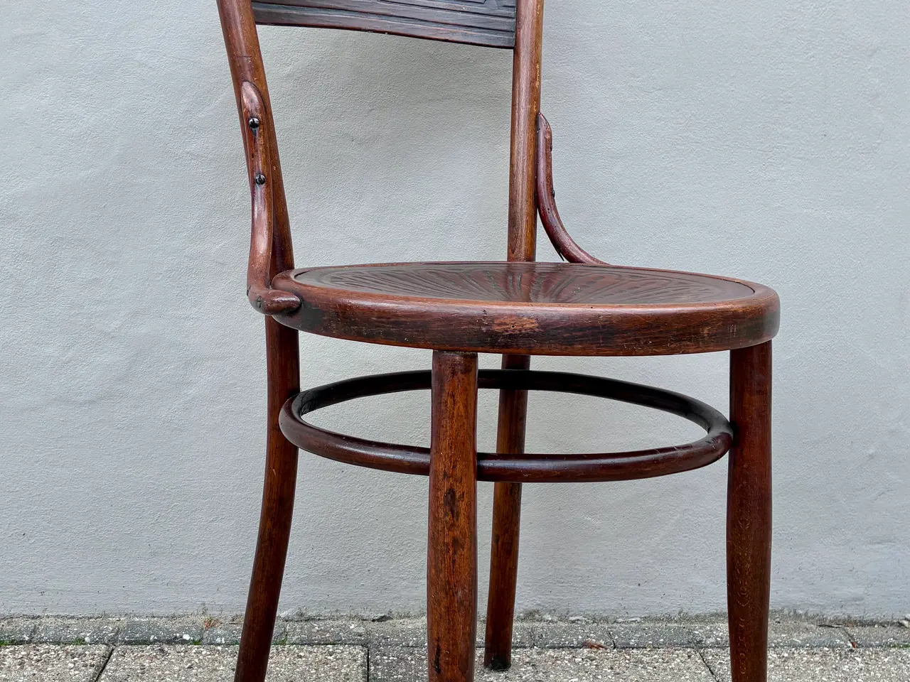 Billede 5 - Wienerstol el. Thonet med flot patina