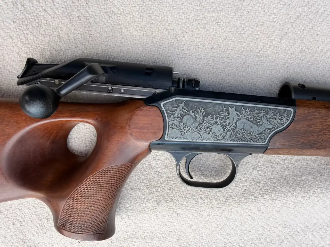Billede 2 - Blaser R93 specialskæfte thumbhole kal .243 fluted