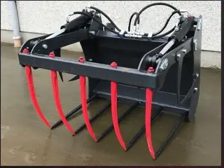 Metal-Technik Siloklo m. løse tænder, 2 cyl. 140-200 cm