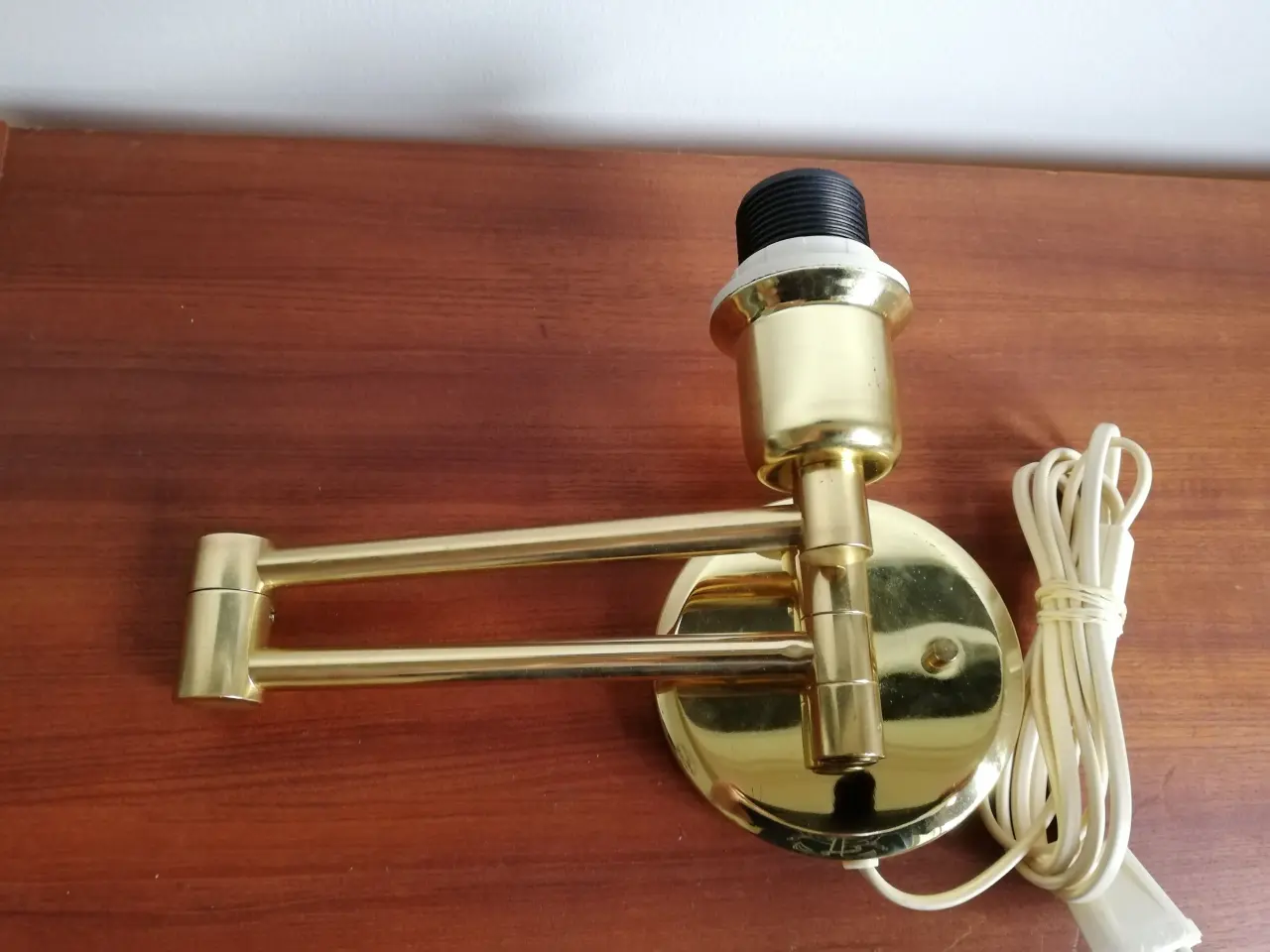 Billede 1 - Messing swinglampe