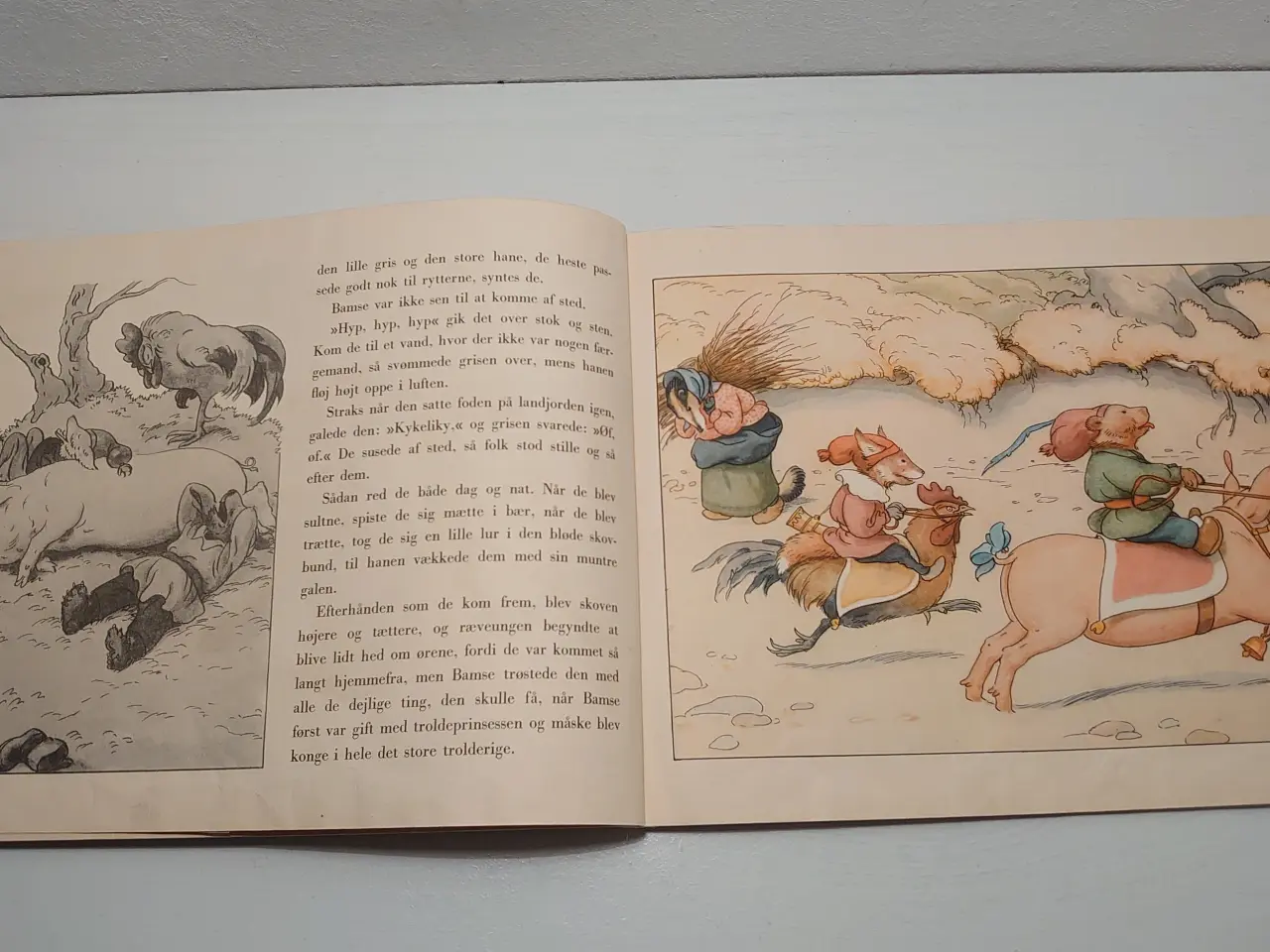 Billede 4 - Louis Moe: Bamse. Illustrationsforlaget. Uden år.