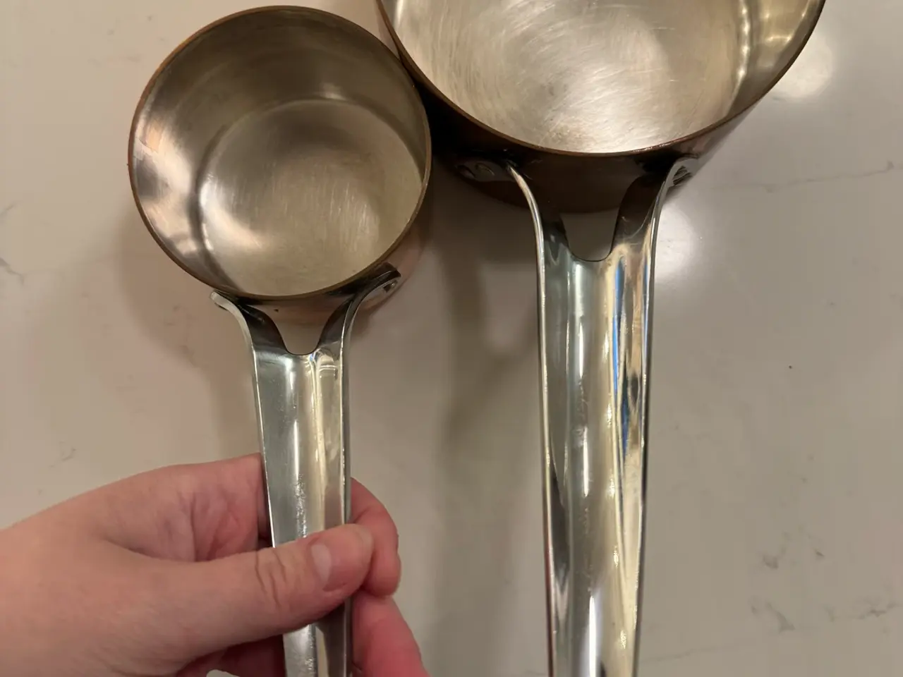Billede 2 - 2 stk kobbergryder Georg Jensen