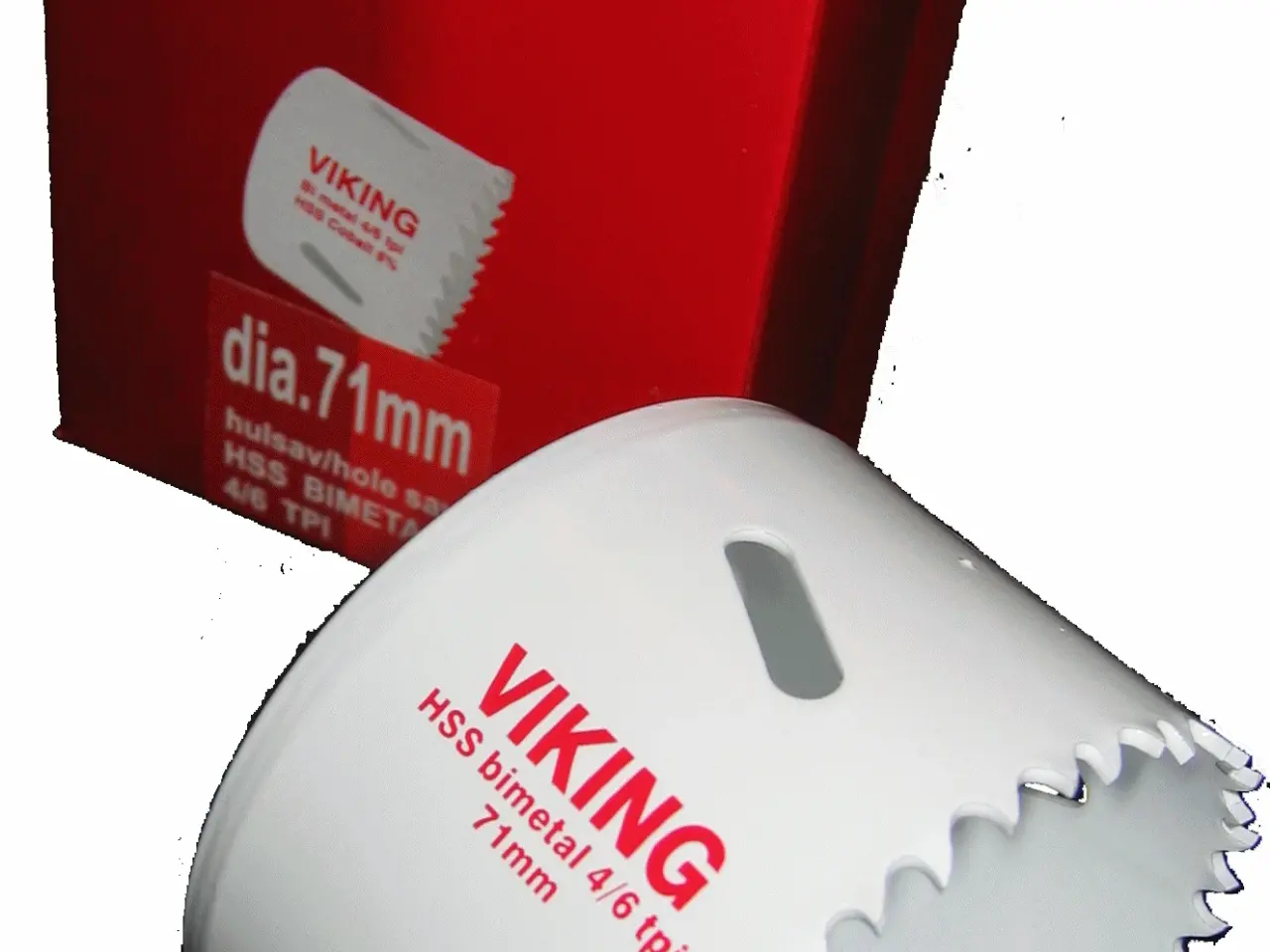 Billede 1 - Hulsav Viking Bi-metal 38mm