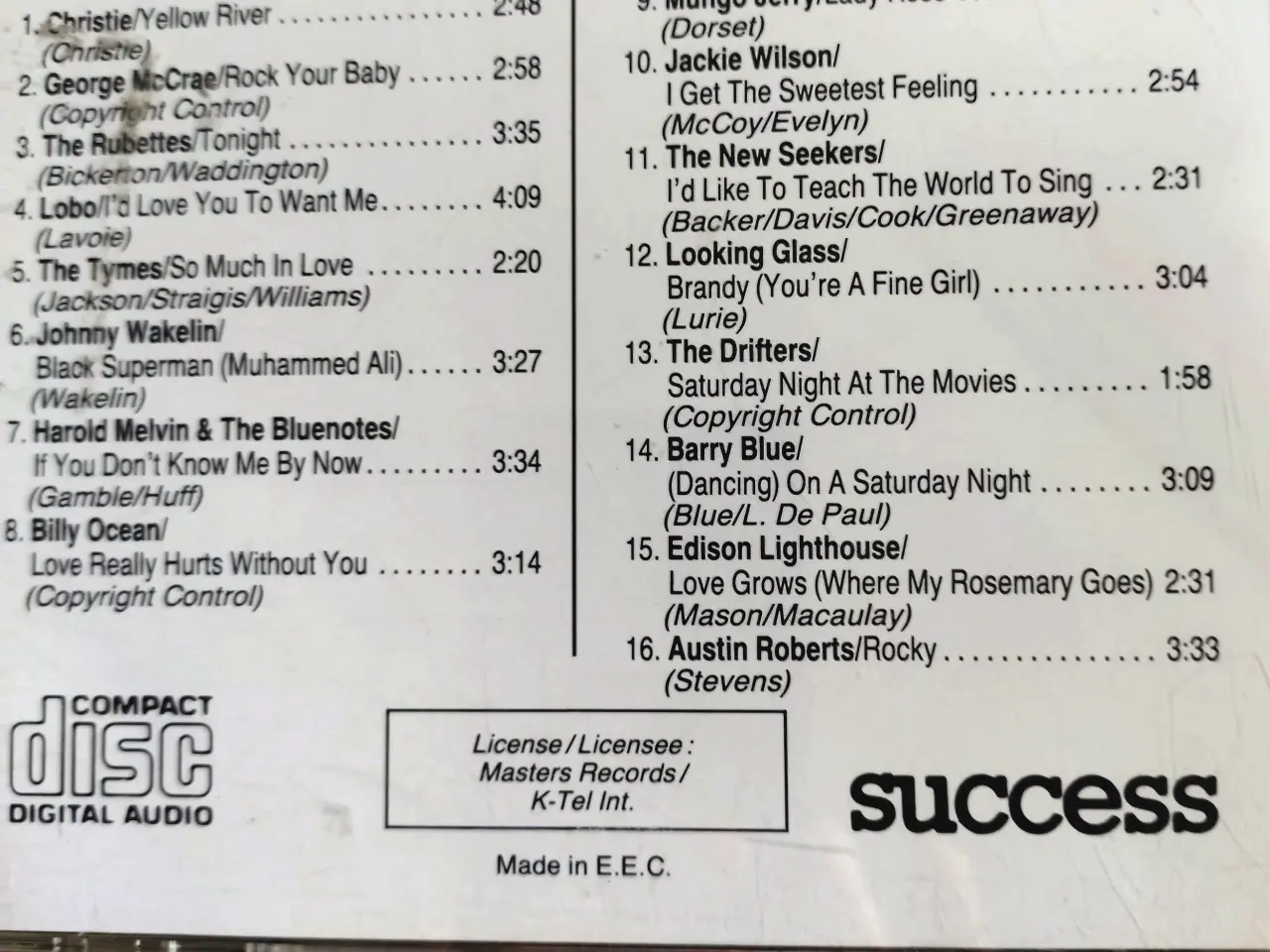 Billede 2 - Cd Hits og the 70's vol 3