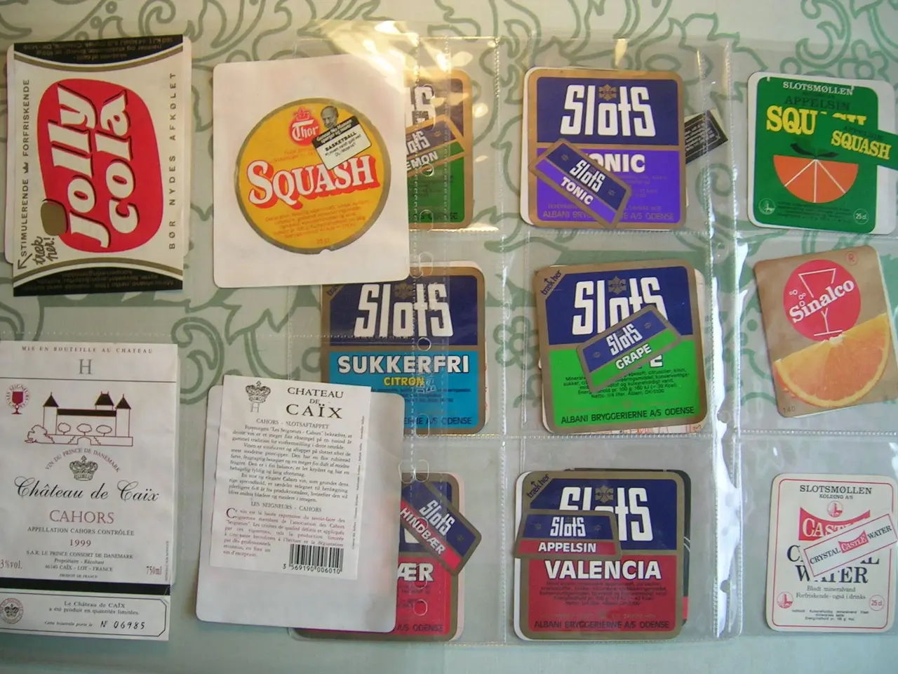 Billede 4 - Øl og sodavandsetiketter af ældre dato