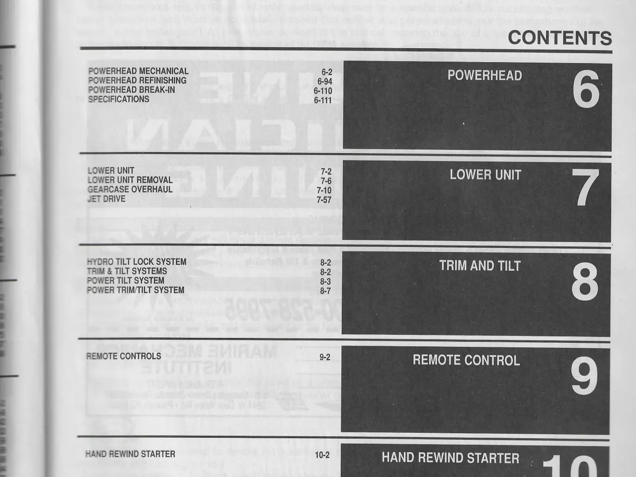 Billede 5 - Yamaha reparationshåndbog 1984-96