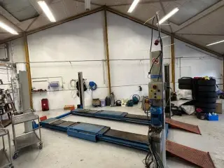 Auto lift 4 søjle 4 tons