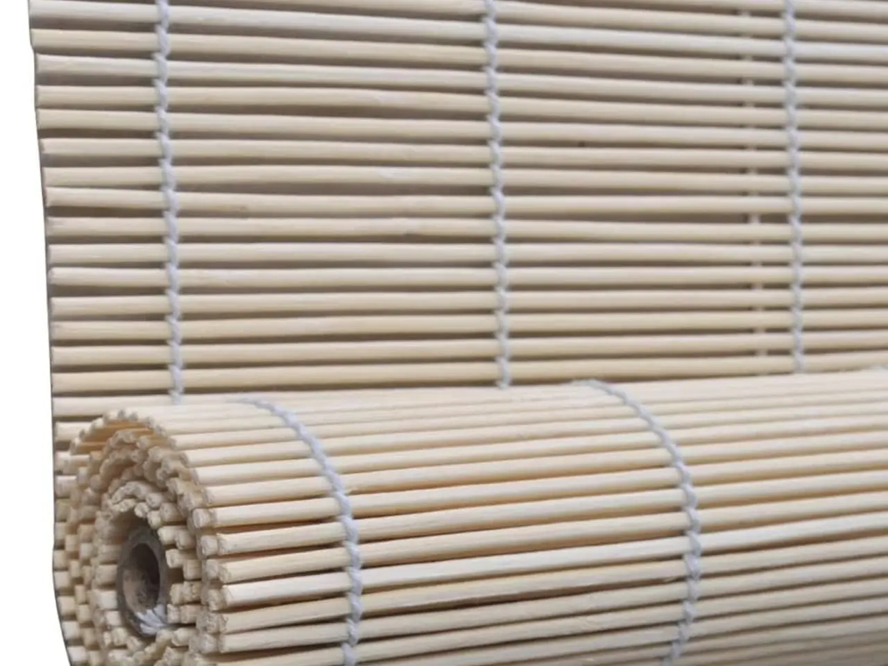 Billede 3 - Bambusrullegardin 100 x 220 cm - naturfarvet