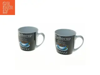 Mellocup kaffekrus, 2 stk fra Maisons (str. 2 stk Ø 9 cm længde 9 cm)