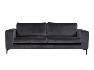 Bolero 3 personers Sofa - Sort og Grå