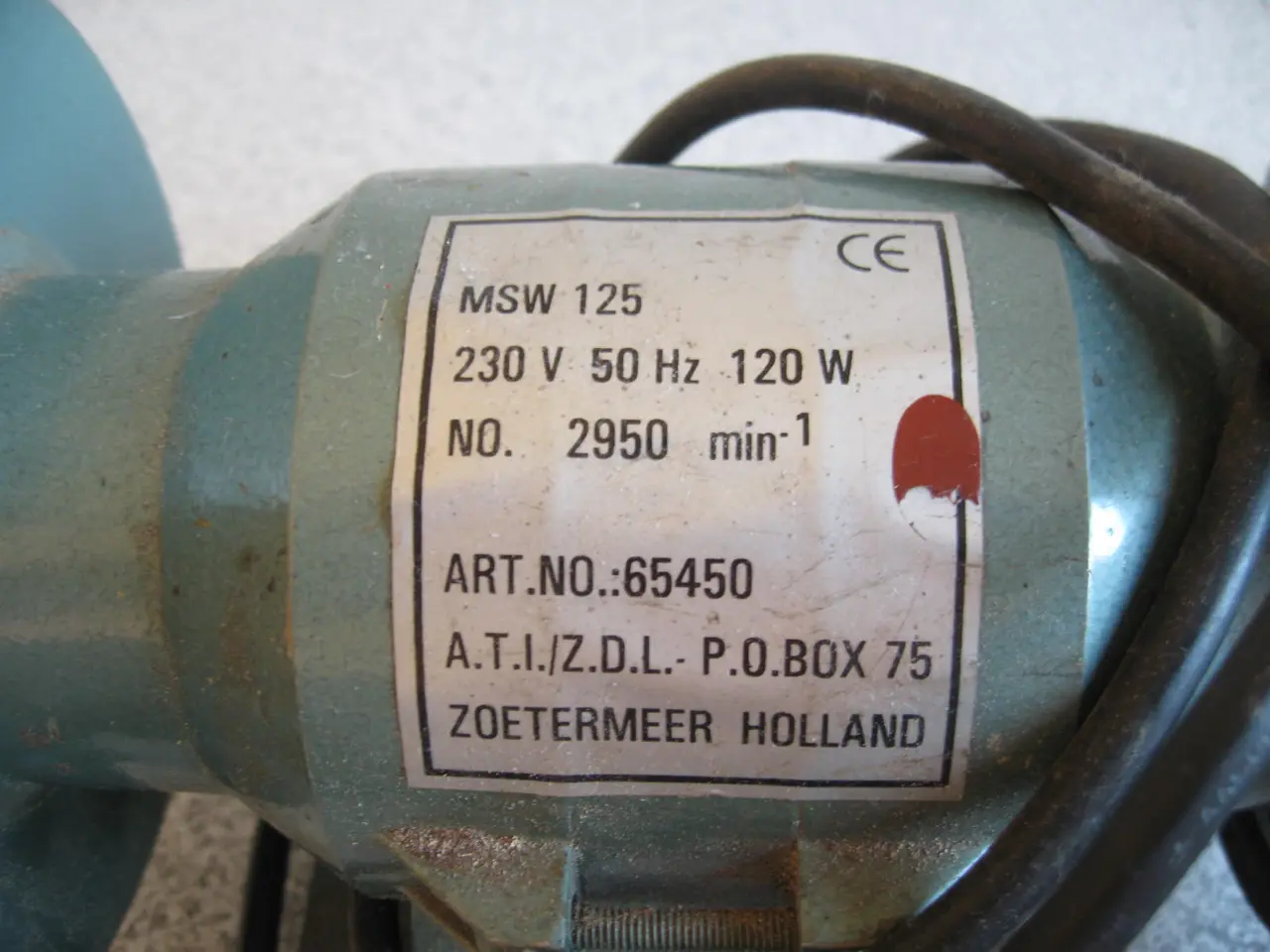 Billede 2 - Elektrisk bænksliber MSW 125