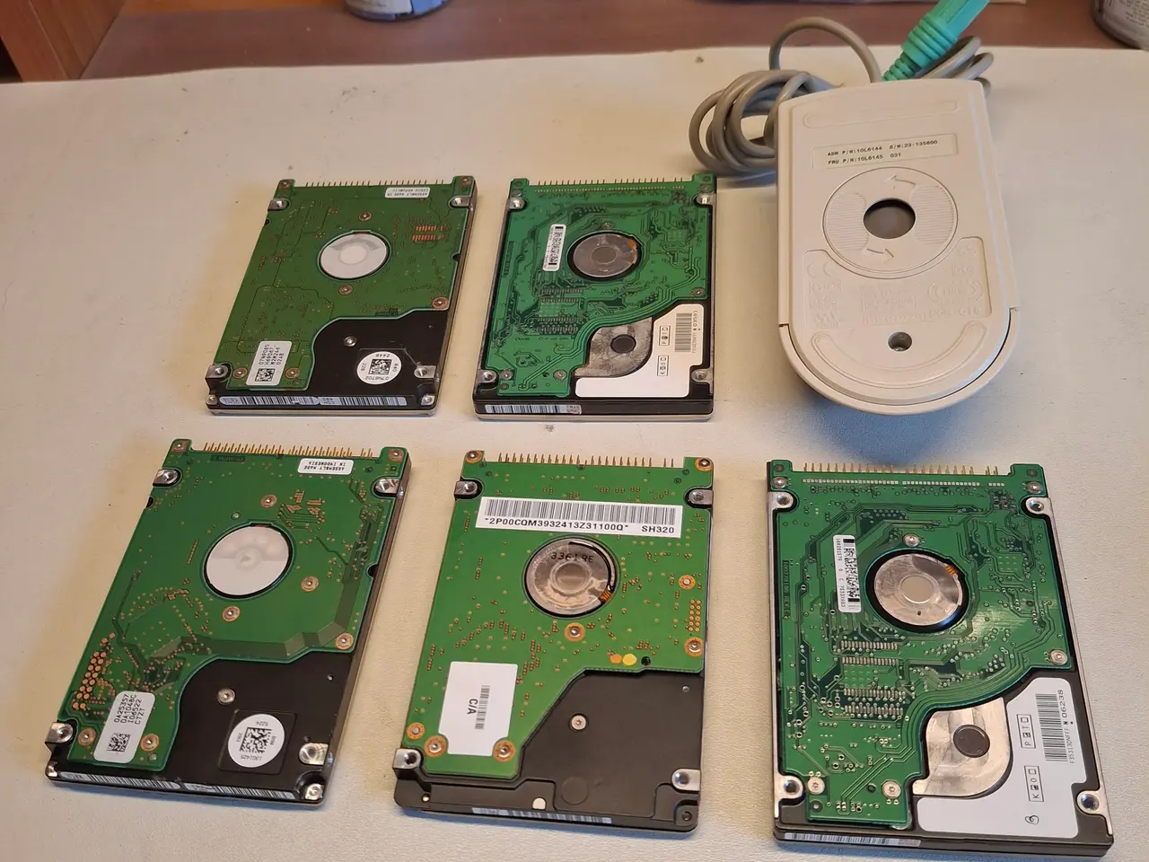 Billede 7 - 4 Stk. Harddisk  40 GB IDE  +  Harddisk 30 GB  mus